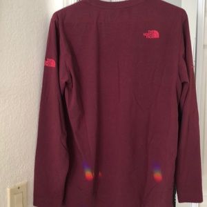 The North Face olympics medium long sleeve top
